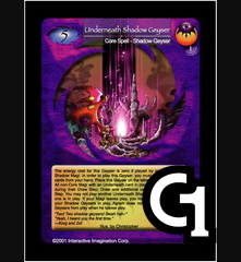 Underneath Shadow Geyser - Foil